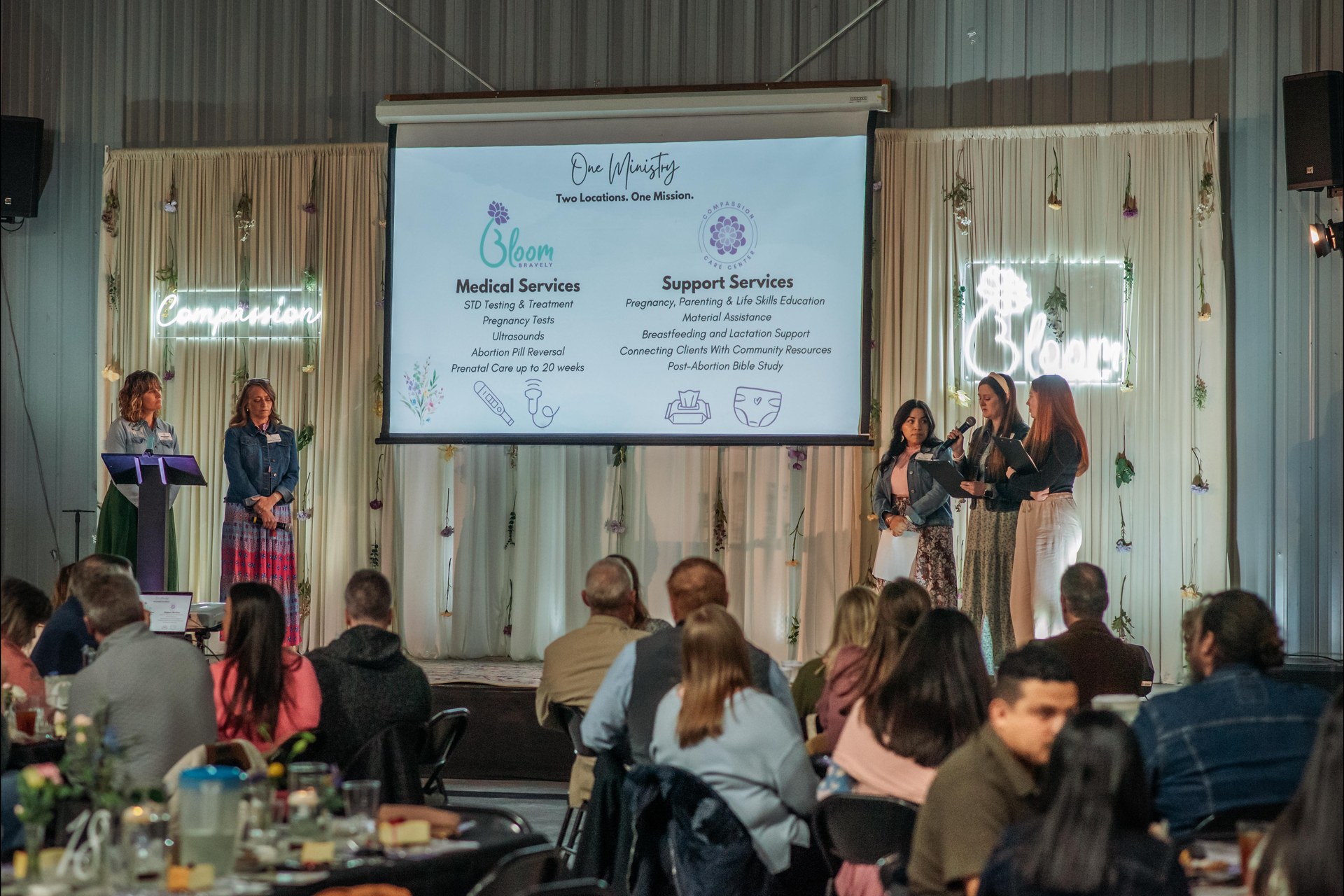 Compassion Care Center banquet